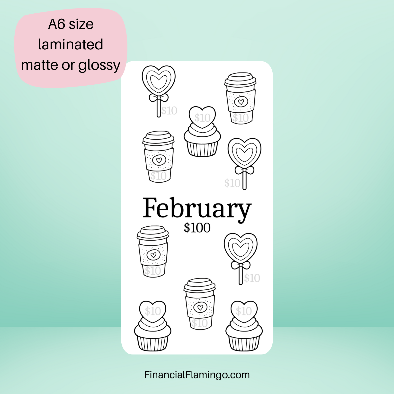 $100 12 Month Savings Challenge