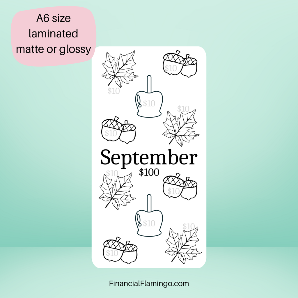 $100 12 Month Savings Challenge