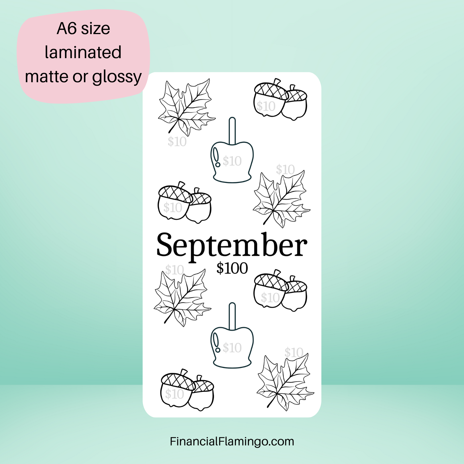 $100 12 Month Savings Challenge