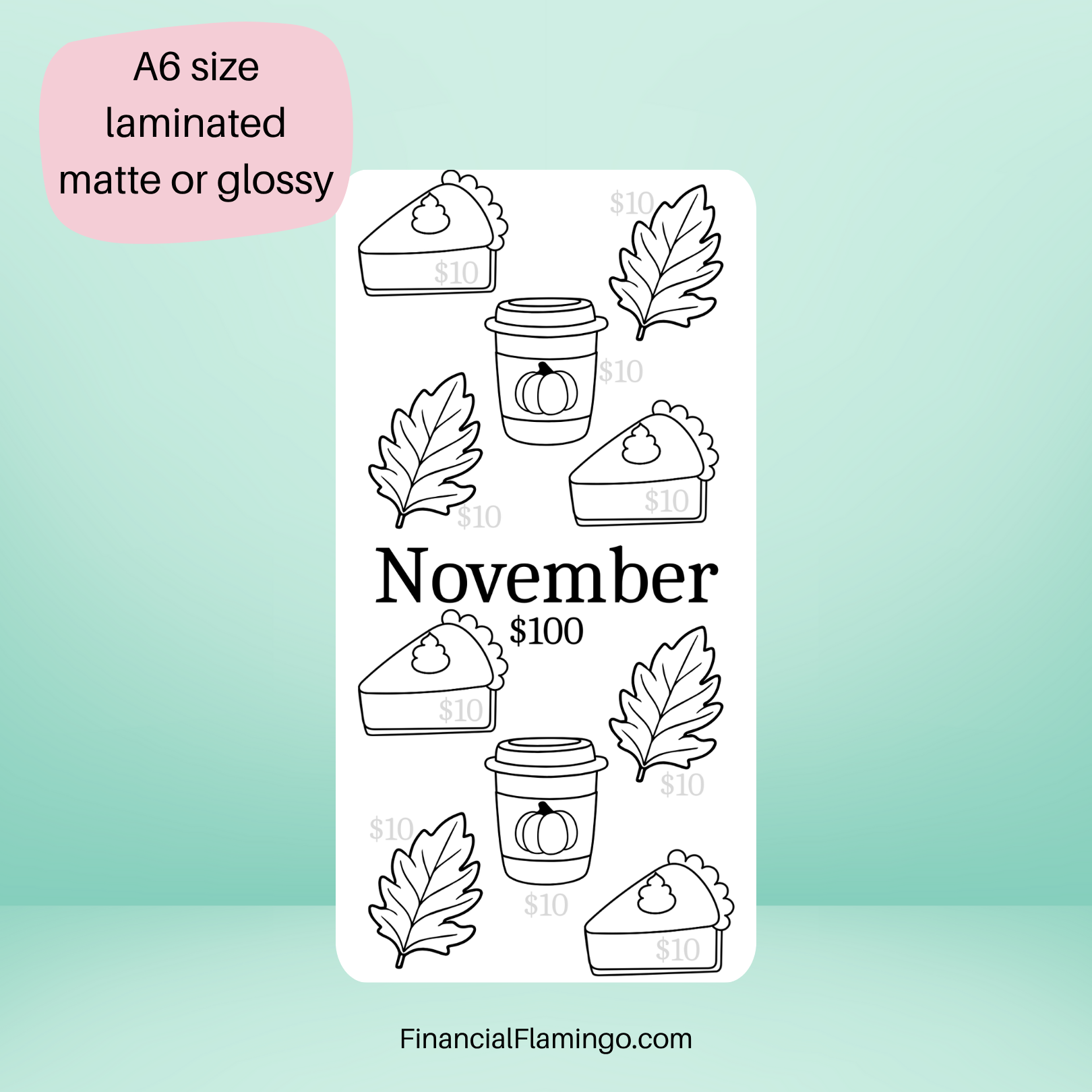 $100 12 Month Savings Challenge