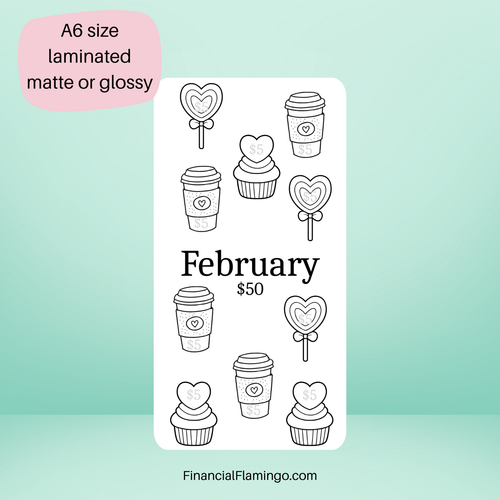 $50 12 Month Savings Challenge