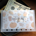Cozy Fall A7 Cash Envelopes