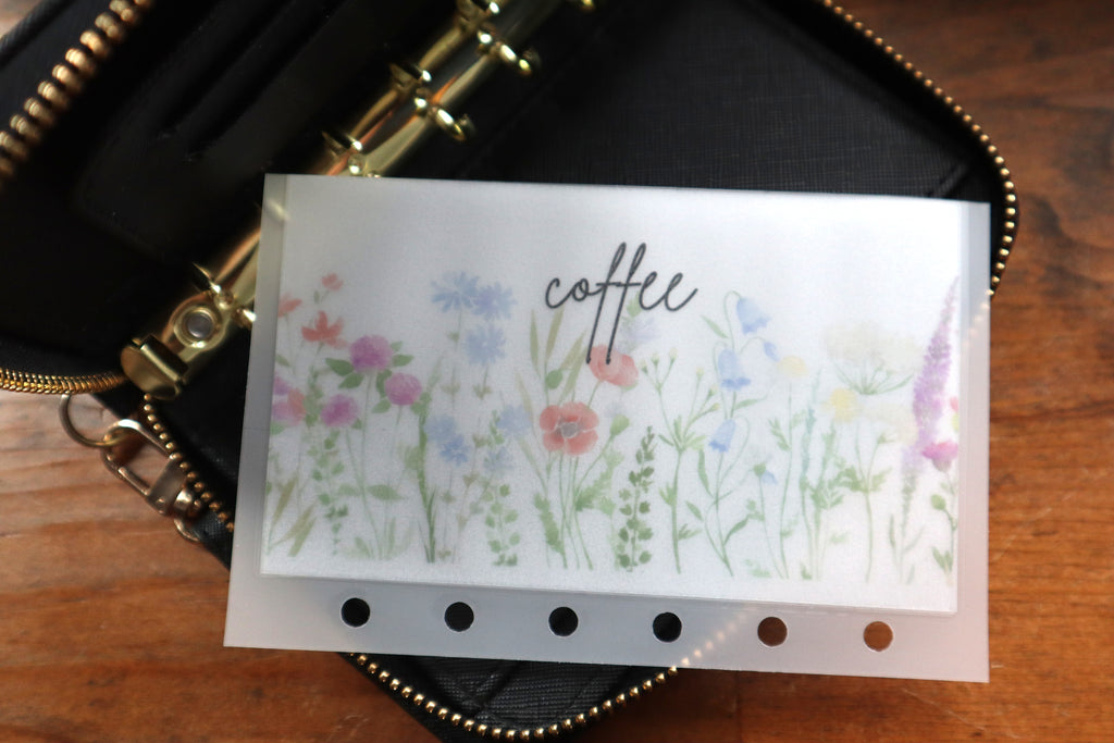 Wildflower A7 Cash Envelopes