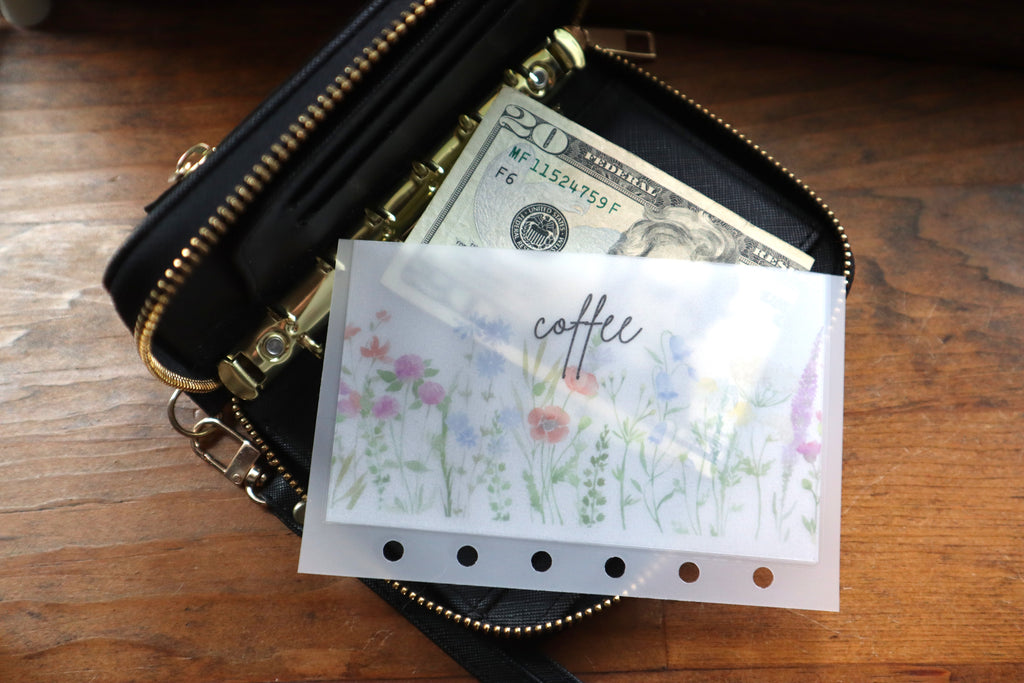 Wildflower A7 Cash Envelopes