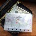 Wildflower A7 Cash Envelopes