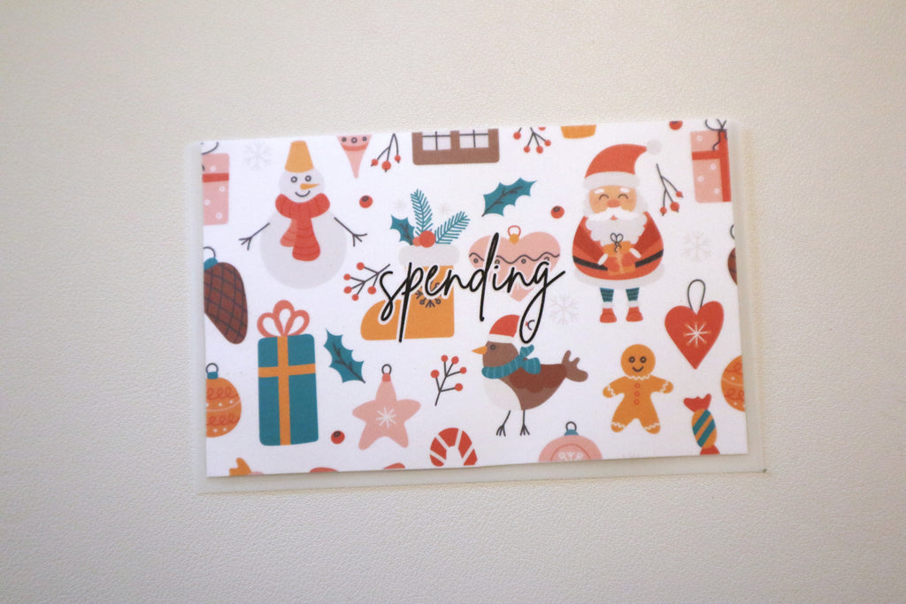 Cozy Christmas A7 Cash Envelopes