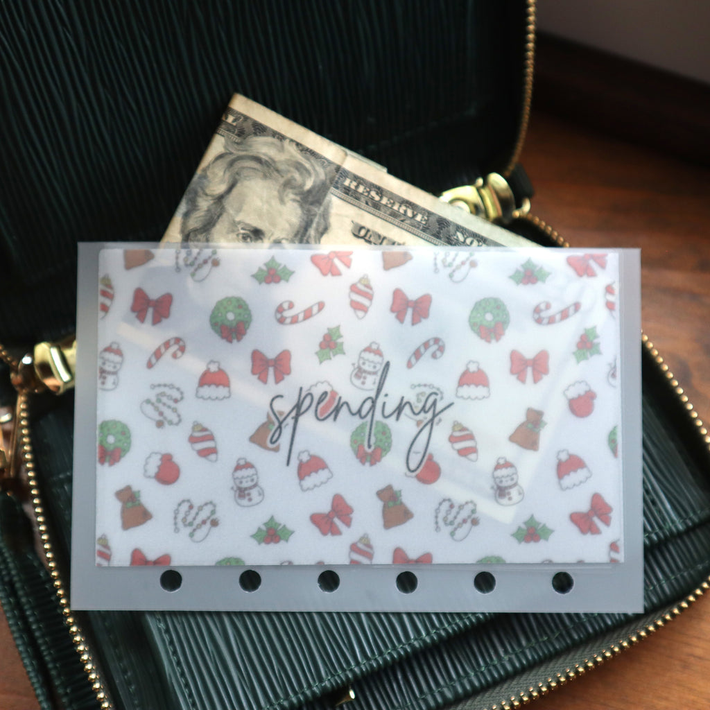 Christmas Icons A7 Cash Envelopes