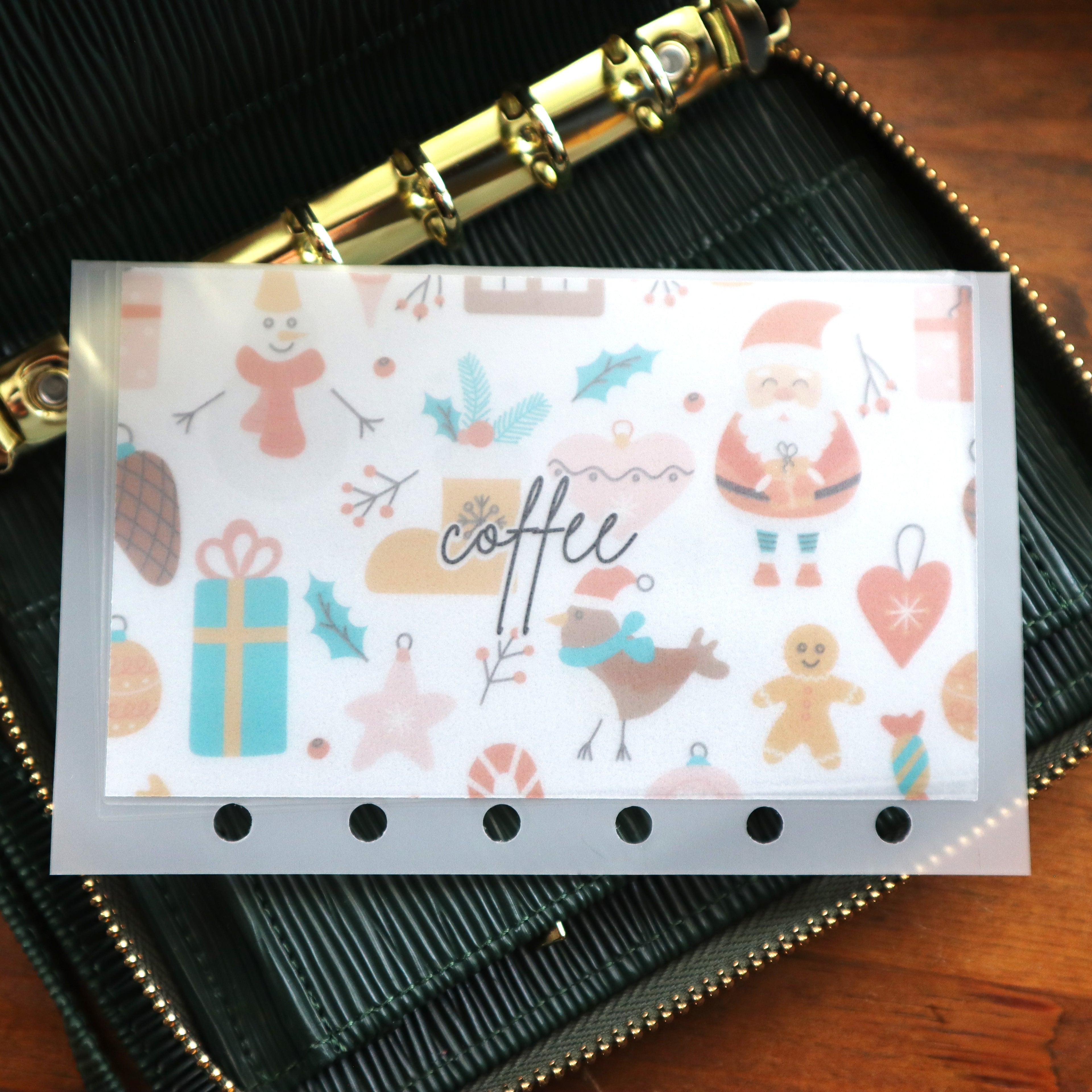 Cozy Christmas A7 Cash Envelopes