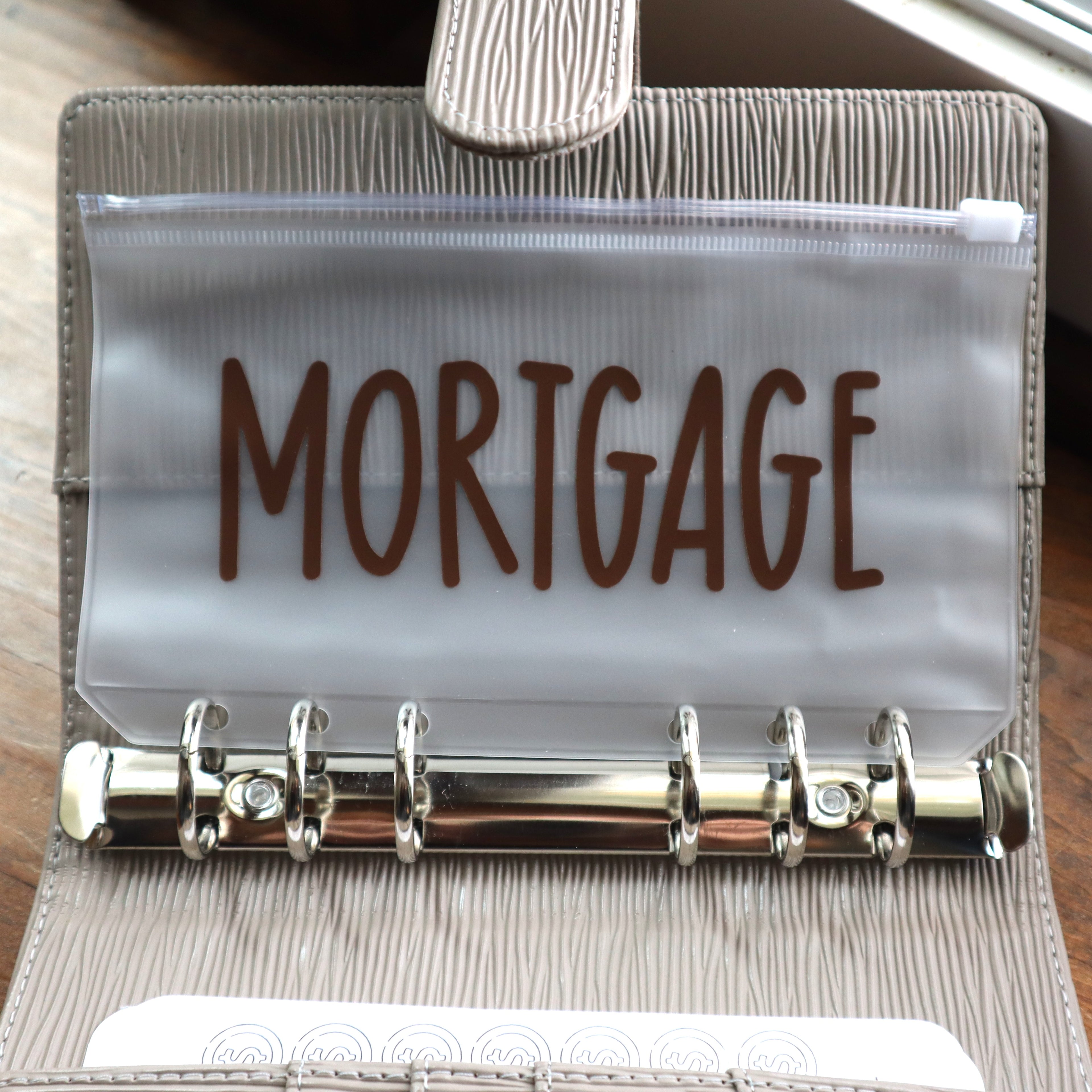 A6 Vinyl Label Cash Envelopes