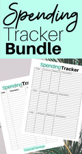 Spending Tracker Bundle {Printable}