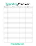 Spending Tracker {Printable}