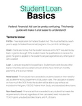 Student Loan Basics Cheat Sheet